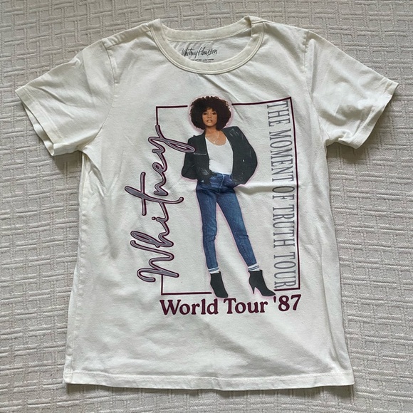 Whit Nip Inc Tops - Whitney Houston concert t-shirt.